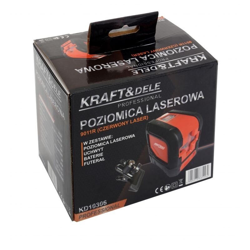 Kryžminių linijų lazerinis nivelyras (raudonas) 6 Kryžminių linijų lazerinis nivelyras (raudonas) 6
