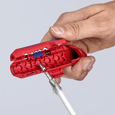 Laidų nuvalymo įrankis KNIPEX ErgoStrip 11 Laidų nuvalymo įrankis KNIPEX ErgoStrip 11