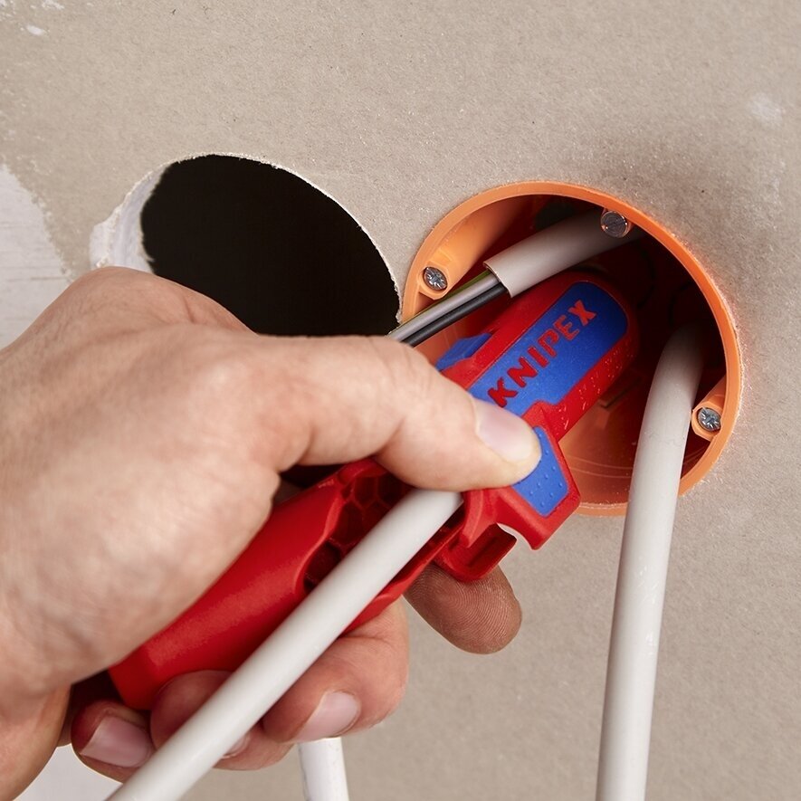 Laidų nuvalymo įrankis KNIPEX ErgoStrip 17 Laidų nuvalymo įrankis KNIPEX ErgoStrip 17