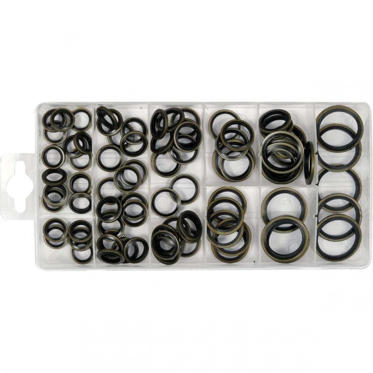 Metalinių/guminių poveržlių rinkinys (90vnt) 1 Metalinių/guminių poveržlių rinkinys (90vnt) 1