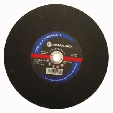 Metalo pjovimo diskas 355x3.2x25.4 41 Metalo pjovimo diskas 355x3.2x25.4 41