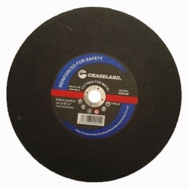Metalo pjovimo diskas 355x3.2x25.4 41 Metalo pjovimo diskas 355x3.2x25.4 41