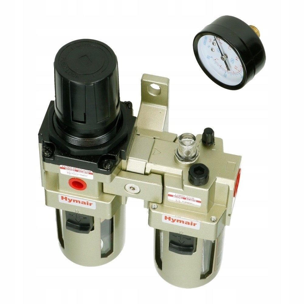 Oro srauto reguliatorius 1/2" su filtru ir tepaline 1 Oro srauto reguliatorius 1/2" su filtru ir tepaline 1
