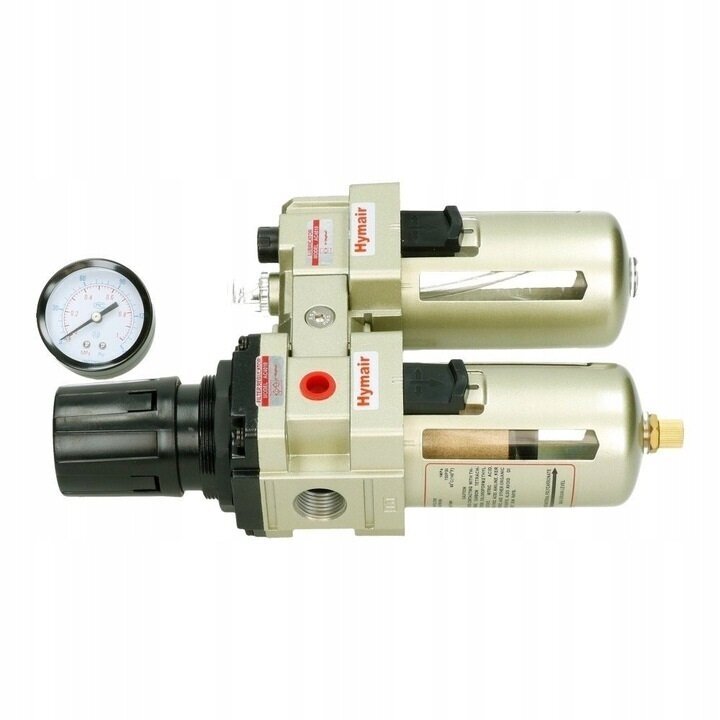 Oro srauto reguliatorius 1/2" su filtru ir tepaline 3 Oro srauto reguliatorius 1/2" su filtru ir tepaline 3