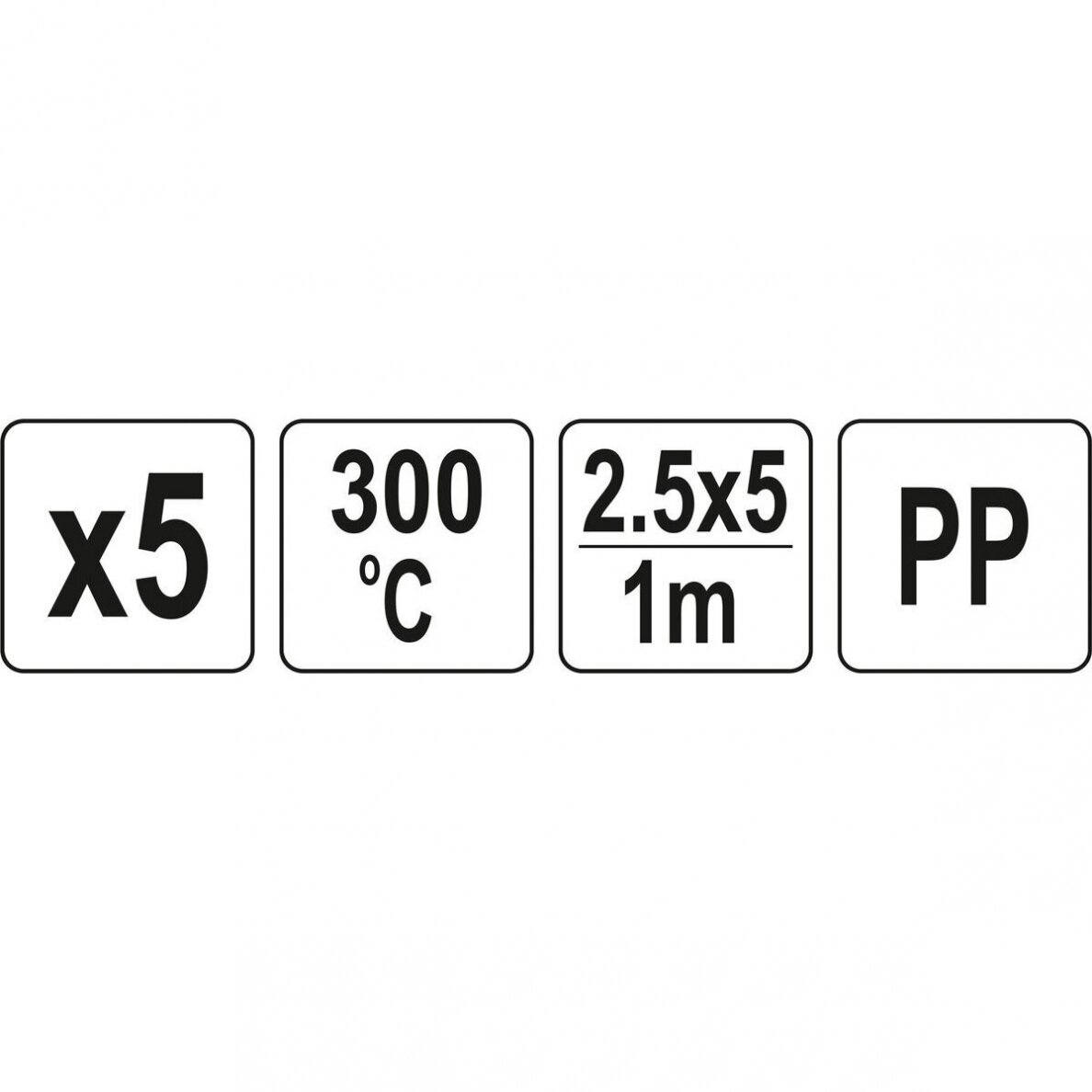 Plastiko suvirinimo juostų rinkinys (5vnt) (PP polipropilenas) 2.5x5mm 5х1m 2 Plastiko suvirinimo juostų rinkinys (5vnt) (PP polipropilenas) 2.5x5mm 5х1m 2