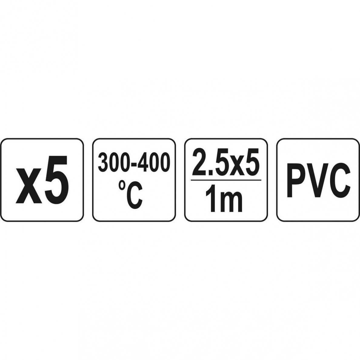 Plastiko suvirinimo juostų rinkinys (5vnt) (PVC polivinilchloridas) 2.5x5mm 5х1m 2 Plastiko suvirinimo juostų rinkinys (5vnt) (PVC polivinilchloridas) 2.5x5mm 5х1m 2
