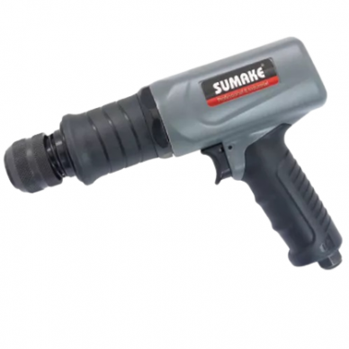 Pneumatinis plaktukas 190mm (10mm) ir kaltų rinkinys 5vnt. 1 Pneumatinis plaktukas 190mm (10mm) ir kaltų rinkinys 5vnt. 1