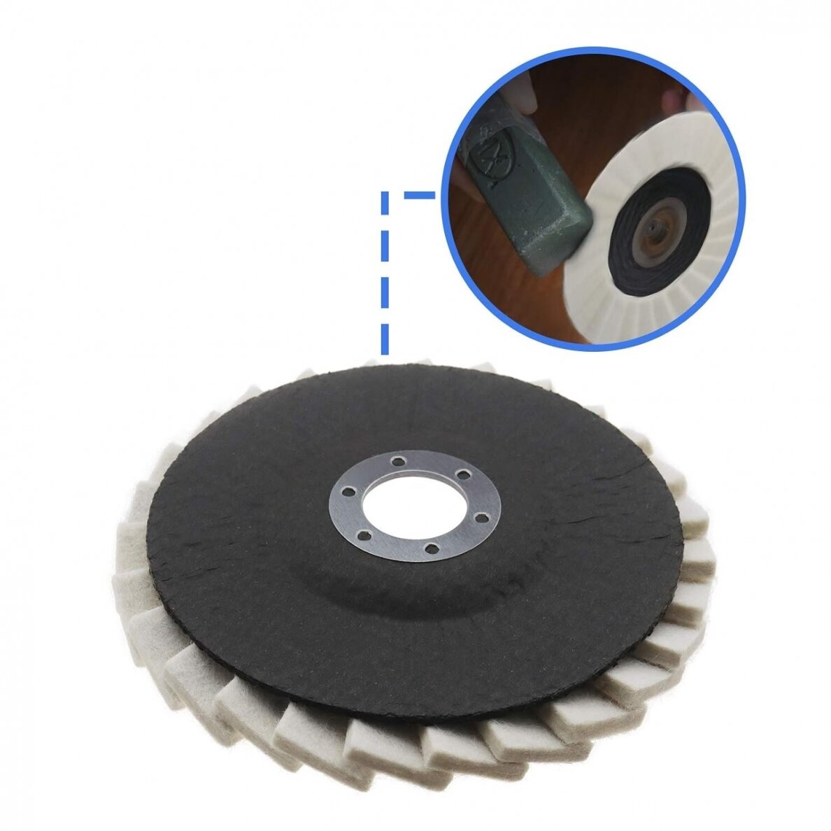 Poliravimo diskas 125mm 1