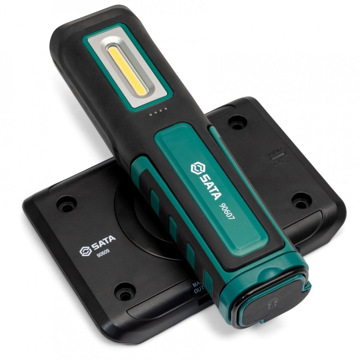 Prožektorius darbui COB LED (6+1W) (su belaidžiu įkrovimu)  10