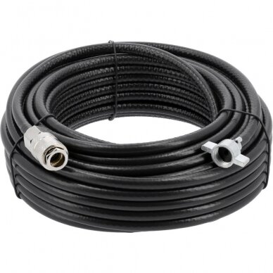 Pripūtimo žarna PVC (6x10mm) su vožtuvu Pripūtimo žarna PVC (6x10mm) su vožtuvu