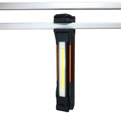 Prožektorius darbui COB (4W) + SMD (įkraunamas) 6