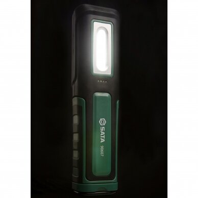 Prožektorius darbui COB LED (6+1W) (su belaidžiu įkrovimu) 3 Prožektorius darbui COB LED (6+1W) (su belaidžiu įkrovimu) 3