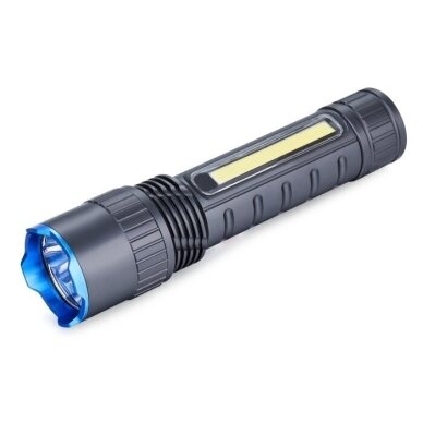 Prožektorius darbui COB+SMD raudona (3.5W)(įkraunamas) 1