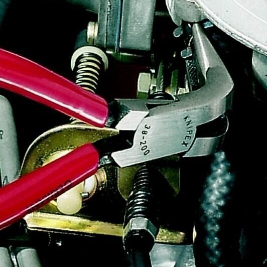 Prailgintos lenktos replės 200mm KNIPEX 5 Prailgintos lenktos replės 200mm KNIPEX 5
