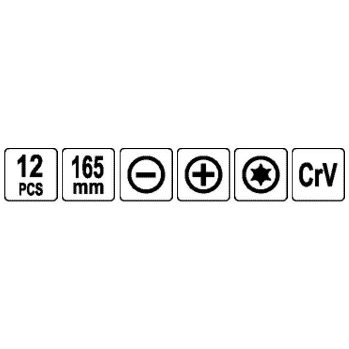 Precizinių atsuktuvų rinkinys su kabliukais (12vnt) 1