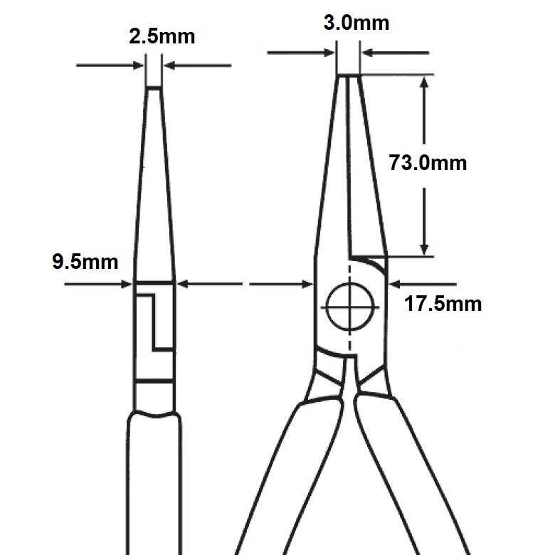 Prailgintos replės 200mm KNIPEX 4 Prailgintos replės 200mm KNIPEX 4