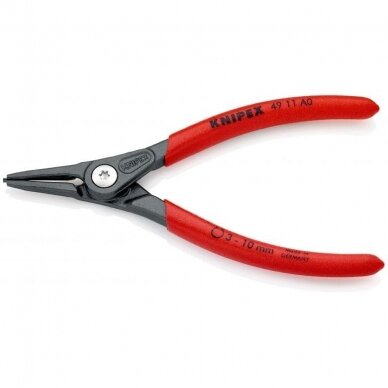Replės išoriniams žiedams 140mm (Ø3-10mm) KNIPEX 2 Replės išoriniams žiedams 140mm (Ø3-10mm) KNIPEX 2