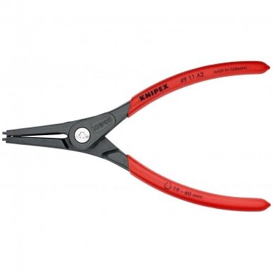 Replės išoriniams žiedams 180mm (Ø19-60mm) KNIPEX Replės išoriniams žiedams 180mm (Ø19-60mm) KNIPEX