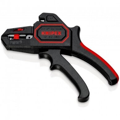 Replės laidų nuvalymui 180mm (0.2-6mm²) KNIPEX 1 Replės laidų nuvalymui 180mm (0.2-6mm²) KNIPEX 1