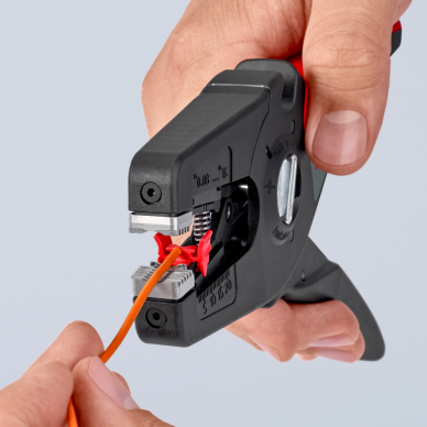 Replės laidų nuvalymui 195mm KNIPEX PreciStrip16 7 Replės laidų nuvalymui 195mm KNIPEX PreciStrip16 7