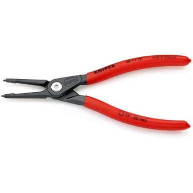 Replės vidiniams žiedams 180mm (Ø19-60mm) KNIPEX 1 Replės vidiniams žiedams 180mm (Ø19-60mm) KNIPEX 1