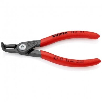 Replės vidiniams žiedams. Lenktos 130mm (Ø12-25mm) KNIPEX 2 Replės vidiniams žiedams. Lenktos 130mm (Ø12-25mm) KNIPEX 2