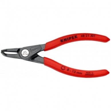 Replės vidiniams žiedams. Lenktos 130mm (Ø8-13mm) KNIPEX 1 Replės vidiniams žiedams. Lenktos 130mm (Ø8-13mm) KNIPEX 1