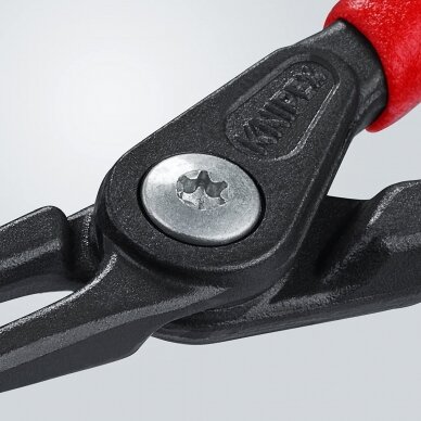 Replės vidiniams žiedams. Lenktos 165mm (Ø19-60mm) KNIPEX 3 Replės vidiniams žiedams. Lenktos 165mm (Ø19-60mm) KNIPEX 3