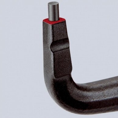 Replės vidiniams žiedams. Lenktos 210mm (Ø40-100mm) KNIPEX 5 Replės vidiniams žiedams. Lenktos 210mm (Ø40-100mm) KNIPEX 5