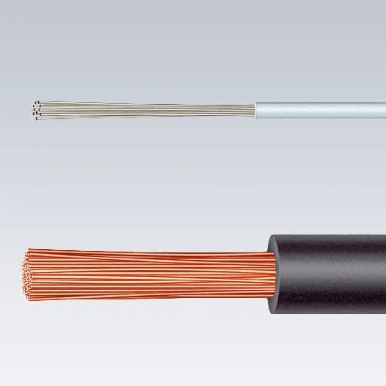 Replės laidų nuvalymui 180mm (0.2-6mm²) KNIPEX 5 Replės laidų nuvalymui 180mm (0.2-6mm²) KNIPEX 5