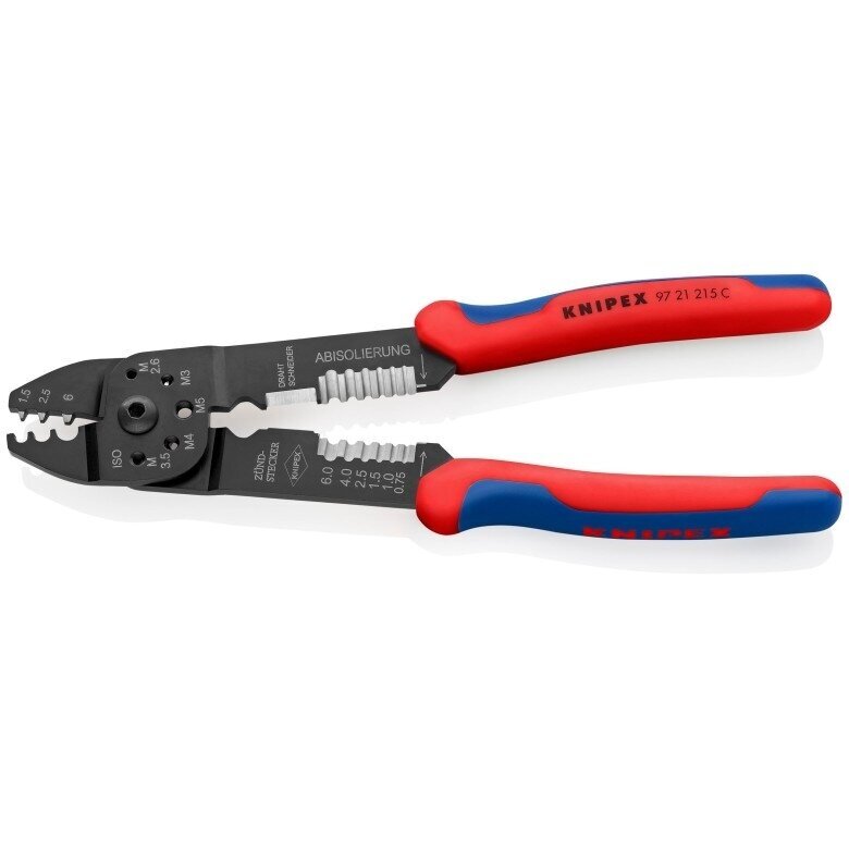 Replės laidų užspaudimui ir nuvalymui 230mm KNIPEX 1 Replės laidų užspaudimui ir nuvalymui 230mm KNIPEX 1