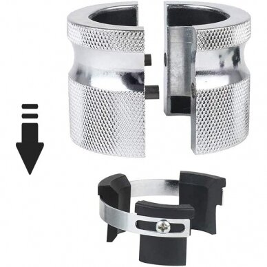 Riebokšlių montavimo įrankis motociklų amortizatoriams regul. 39-49mm 2 Riebokšlių montavimo įrankis motociklų amortizatoriams regul. 39-49mm 2