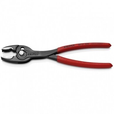 Santechinės replės 200mm (dvigubo griebimo) KNIPEX (su fiksavimu) 1 Santechinės replės 200mm (dvigubo griebimo) KNIPEX (su fiksavimu) 1