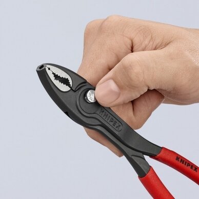 Santechinės replės 200mm (dvigubo griebimo) KNIPEX (su fiksavimu) 4 Santechinės replės 200mm (dvigubo griebimo) KNIPEX (su fiksavimu) 4
