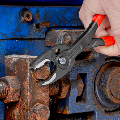 Santechinės replės 200mm (dvigubo griebimo) KNIPEX (su fiksavimu) 16 Santechinės replės 200mm (dvigubo griebimo) KNIPEX (su fiksavimu) 16