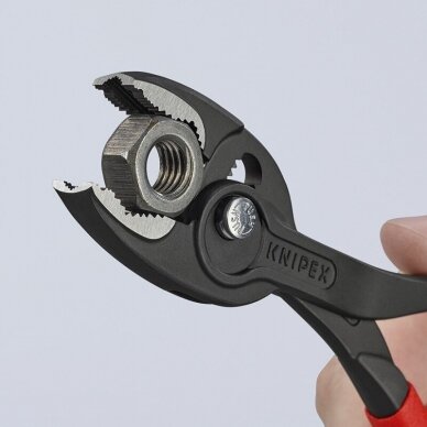Santechinės replės 200mm (dvigubo griebimo) KNIPEX (su fiksavimu) 8 Santechinės replės 200mm (dvigubo griebimo) KNIPEX (su fiksavimu) 8