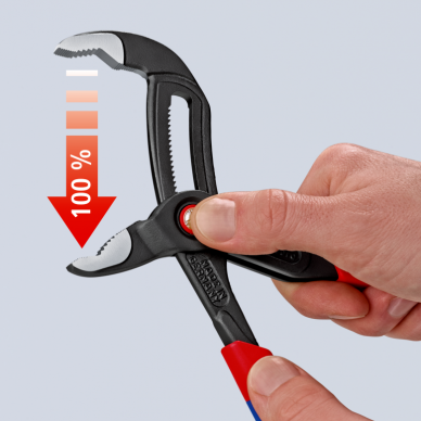 Santechninės replės KNIPEX Cobra su greitu fiksavimu 300mm 5 Santechninės replės KNIPEX Cobra su greitu fiksavimu 300mm 5