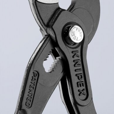 Santechninės replės KNIPEX greito sukimo su fiksavimu 250mm 5 Santechninės replės KNIPEX greito sukimo su fiksavimu 250mm 5