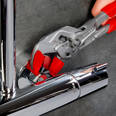 Santechninės replės-raktas 250mm KNIPEX su fiksavimu 9 Santechninės replės-raktas 250mm KNIPEX su fiksavimu 9