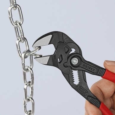 Santechninės replės - raktas KNIPEX su fiksavimu 180mm 5 Santechninės replės - raktas KNIPEX su fiksavimu 180mm 5