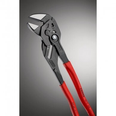 Santechninės replės - raktas KNIPEX su fiksavimu 300mm 3 Santechninės replės - raktas KNIPEX su fiksavimu 300mm 3