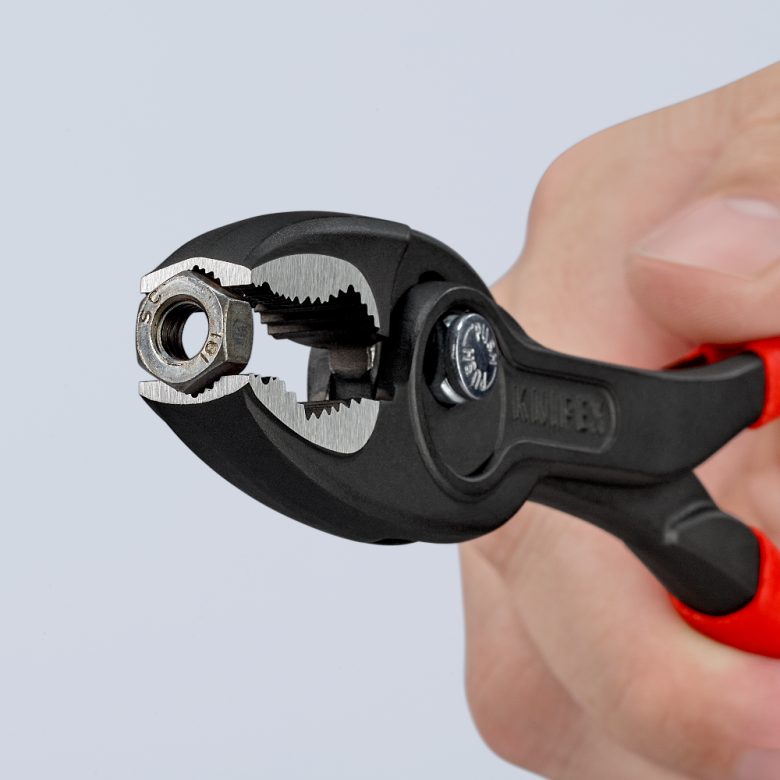 Santechinės replės 200mm (dvigubo griebimo) KNIPEX (su fiksavimu) 9 Santechinės replės 200mm (dvigubo griebimo) KNIPEX (su fiksavimu) 9