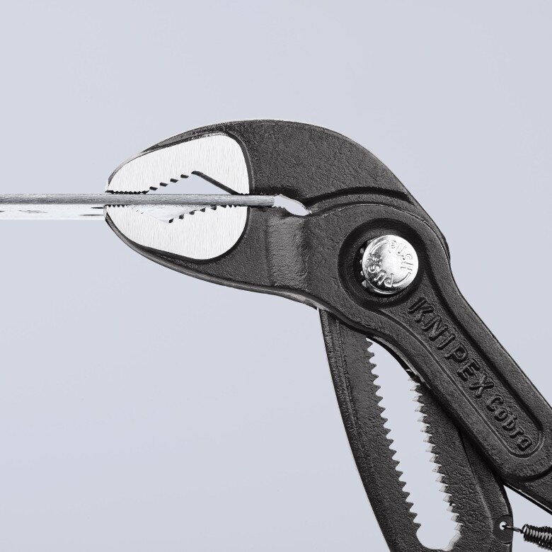 Santechninės replės 250mm KNIPEX (su fiksavimu) 7 Santechninės replės 250mm KNIPEX (su fiksavimu) 7