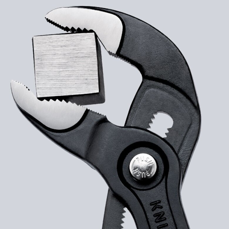 Santechninės replės KNIPEX Cobra su fiksavimu 1 Santechninės replės KNIPEX Cobra su fiksavimu 1
