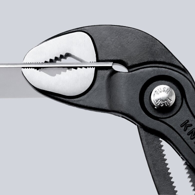Santechninės replės KNIPEX Cobra su fiksavimu 2 Santechninės replės KNIPEX Cobra su fiksavimu 2