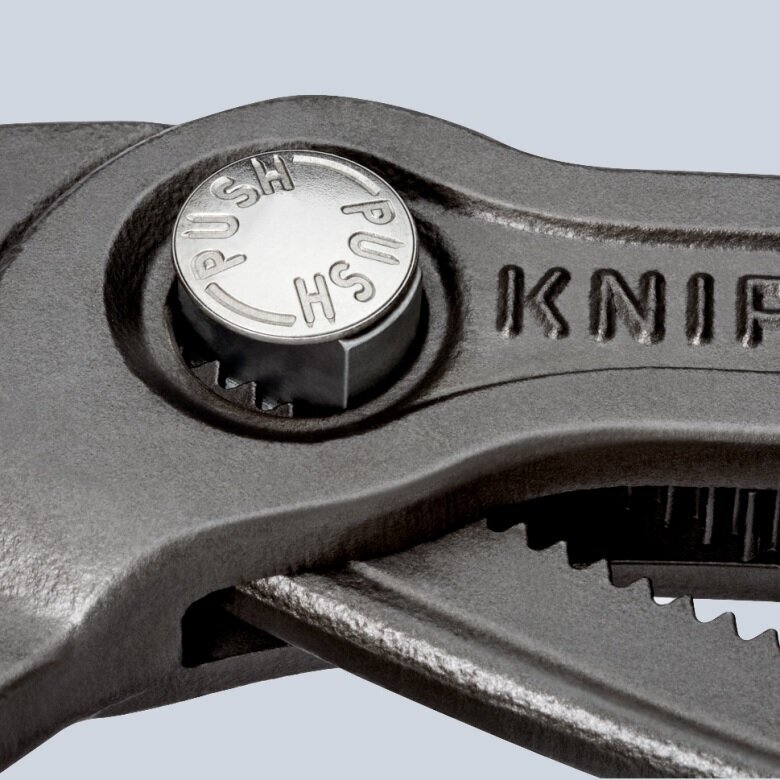 Santechninės replės KNIPEX Cobra su fiksavimu 5 Santechninės replės KNIPEX Cobra su fiksavimu 5