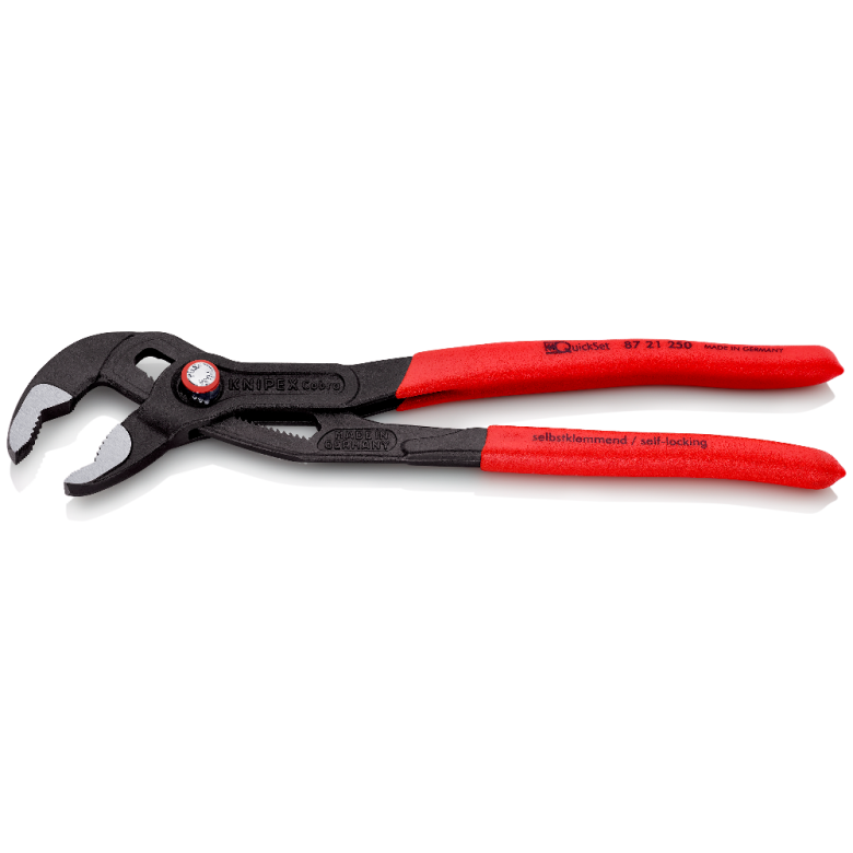 Santechninės replės KNIPEX Cobra su greitu fiksavimu 250mm 1 Santechninės replės KNIPEX Cobra su greitu fiksavimu 250mm 1