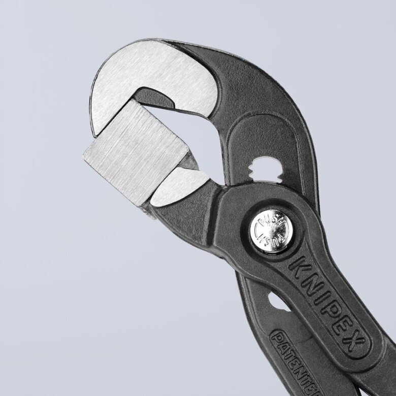 Santechninės replės KNIPEX greito sukimo su fiksavimu 250mm 8 Santechninės replės KNIPEX greito sukimo su fiksavimu 250mm 8