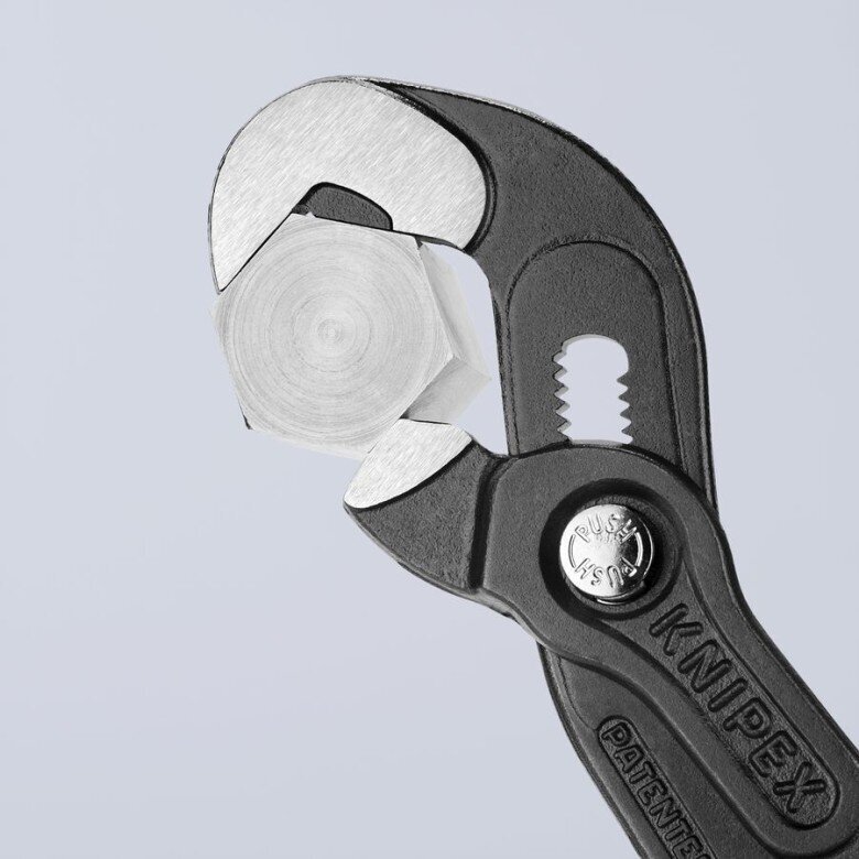 Santechninės replės KNIPEX greito sukimo su fiksavimu 250mm 9 Santechninės replės KNIPEX greito sukimo su fiksavimu 250mm 9