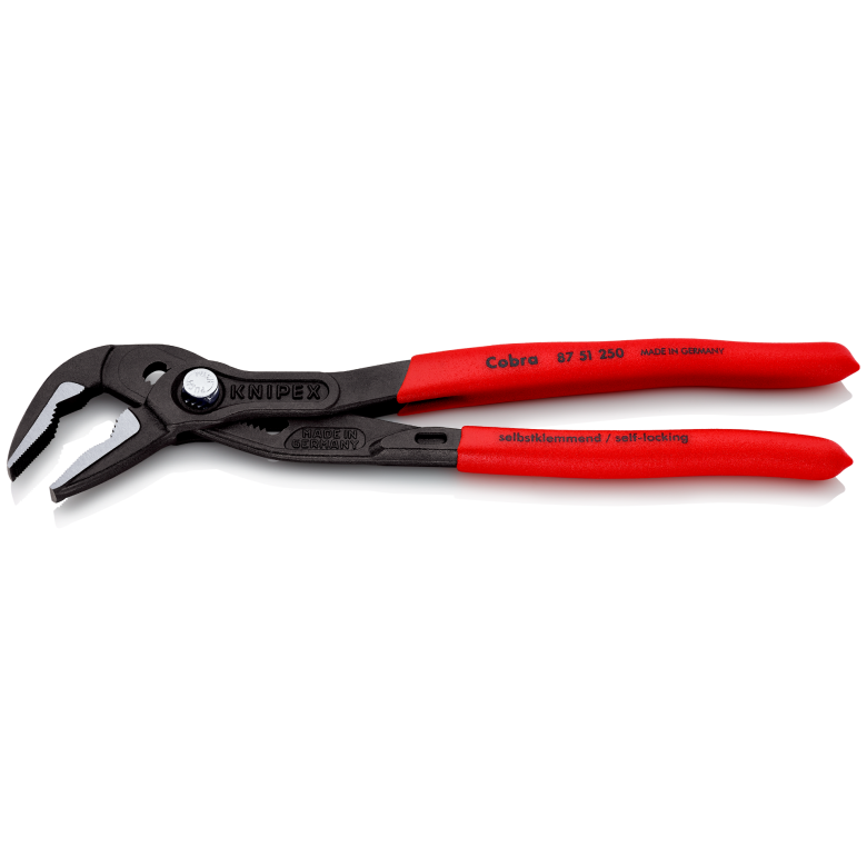 Santechninės replės prailgintos KNIPEX Cobra su fiksavimu 250mm 1